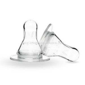 Silicone Baby Soft Teats Bottles Flow CrossHole Nipples